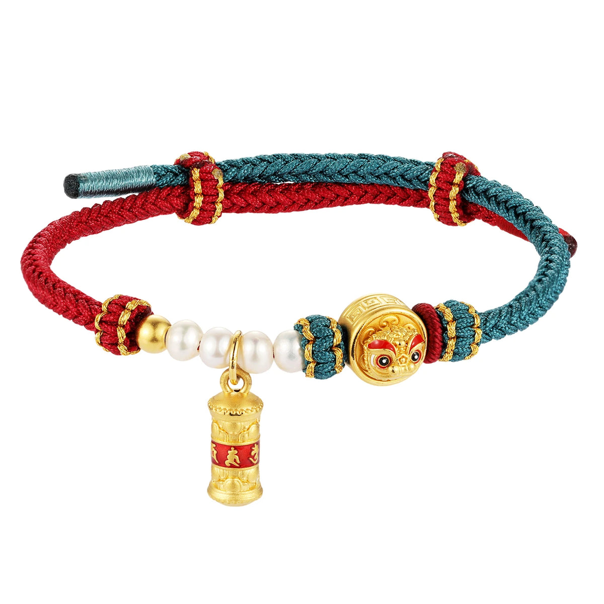 High -end Luxury fashion pure 24k gold bracelet high jewelry blessing micro-hard gold bracelet