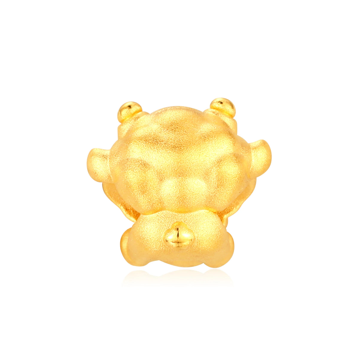 Mini Plain Version Five Fortunes Goat - Fortune Prosperity Goat Gold Charm - 0.15g