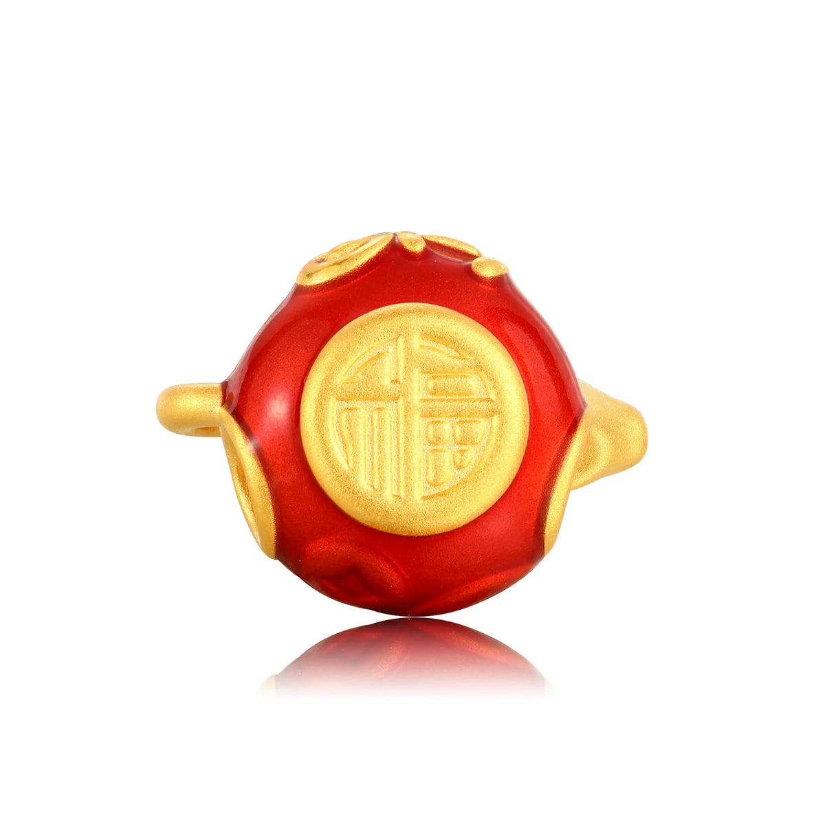 24K Solid Gold Win Every Time Teapot Charm 0.85g