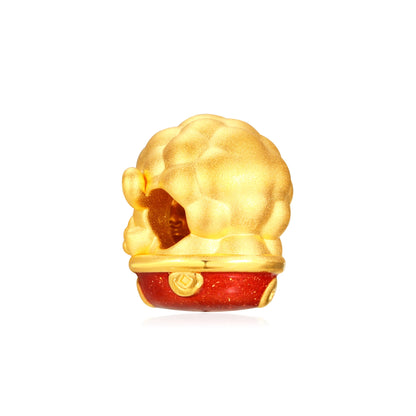 Relaxed Get Rich Goat Gold Charm - 0.45g