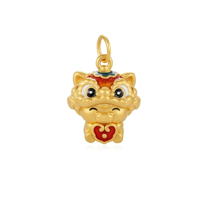 Trendy 24K Solid Gold 1.45g Pendant Customizable Packaging Cute Style Hard Gold Crosses Jewelry Accessories OEN/ODM