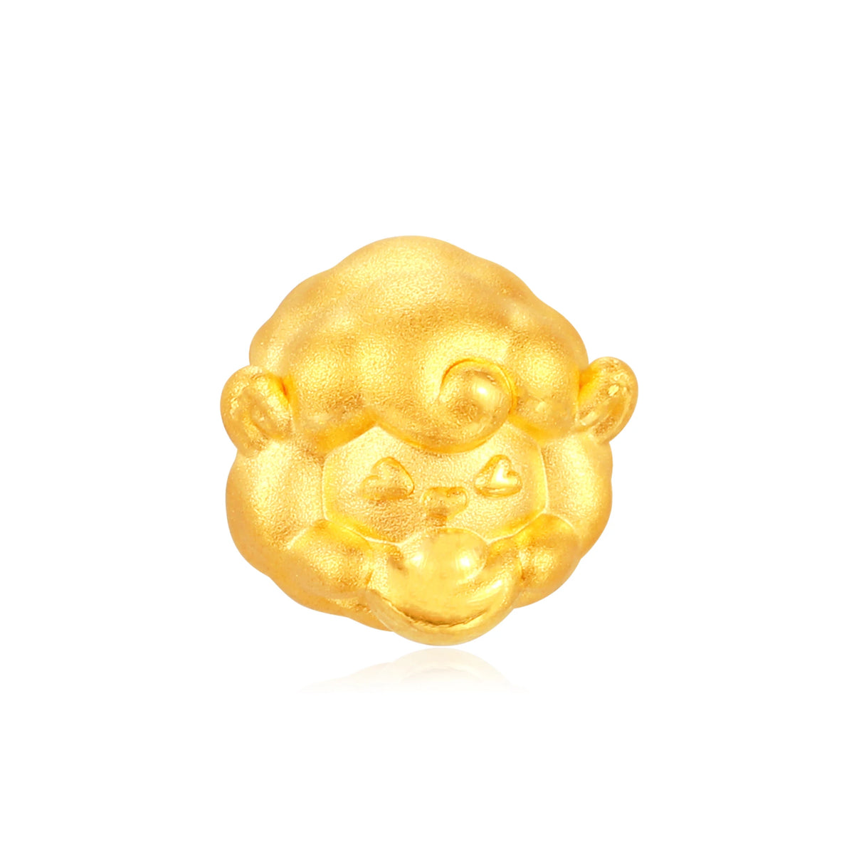 Mini Five Fortunes Goat - Ingot Goat Gold Charm - 0.15g