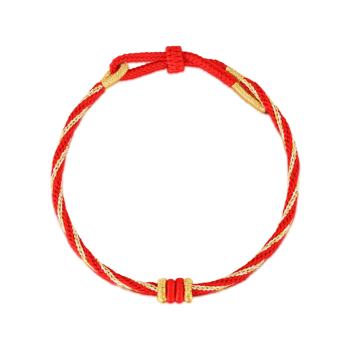 Red Guanyin Cord Bracelet