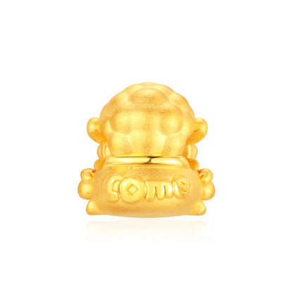 Wealth Treasure Goat Gold Charm - 0.45g