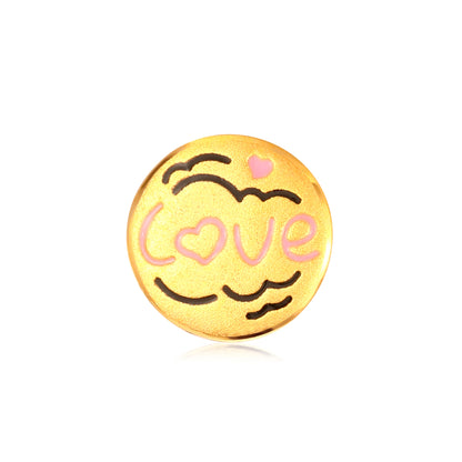 Seal love Mini Goat Gold Charm - 0.25g