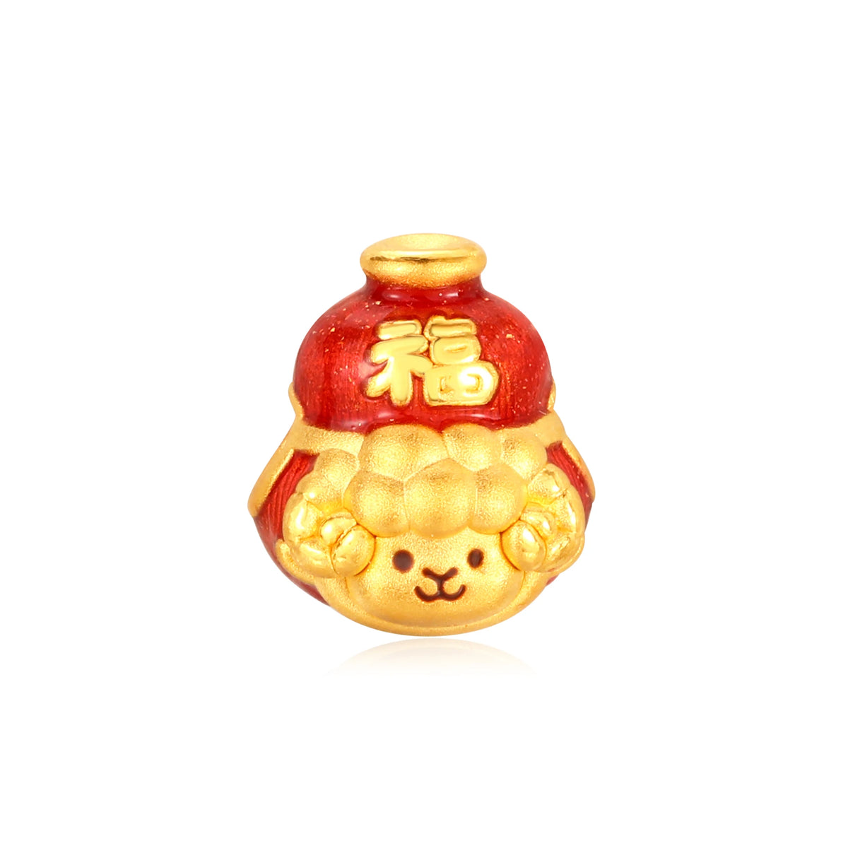 Full of Fortune Goat Gold Charm - 0.35g