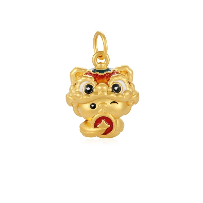 Luxury 1.45g Trendy 24K solid gold jewelry accessories hard gold crosses pendant Customizable packaging OEN/ODM