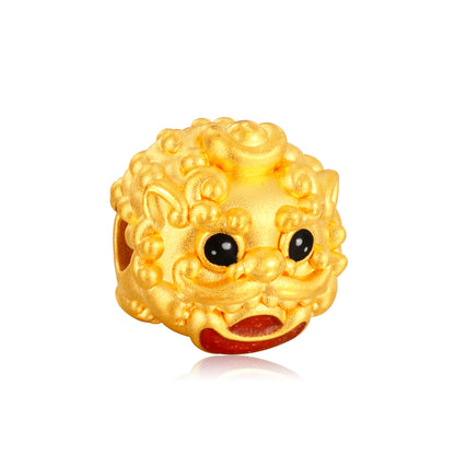 Flowing Wealth Pixiu Gold Charm - 0.55g