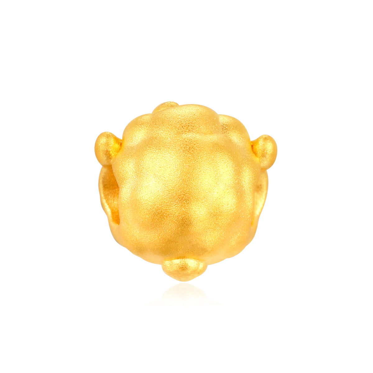 Mini Five Fortunes Goat - Ruyi Goat Gold Charm - 0.15g